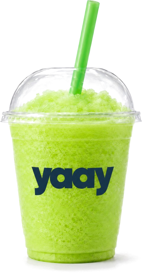 Slush da Yaay — maçã verde